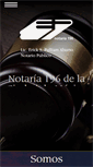 Mobile Screenshot of notaria196df.com.mx